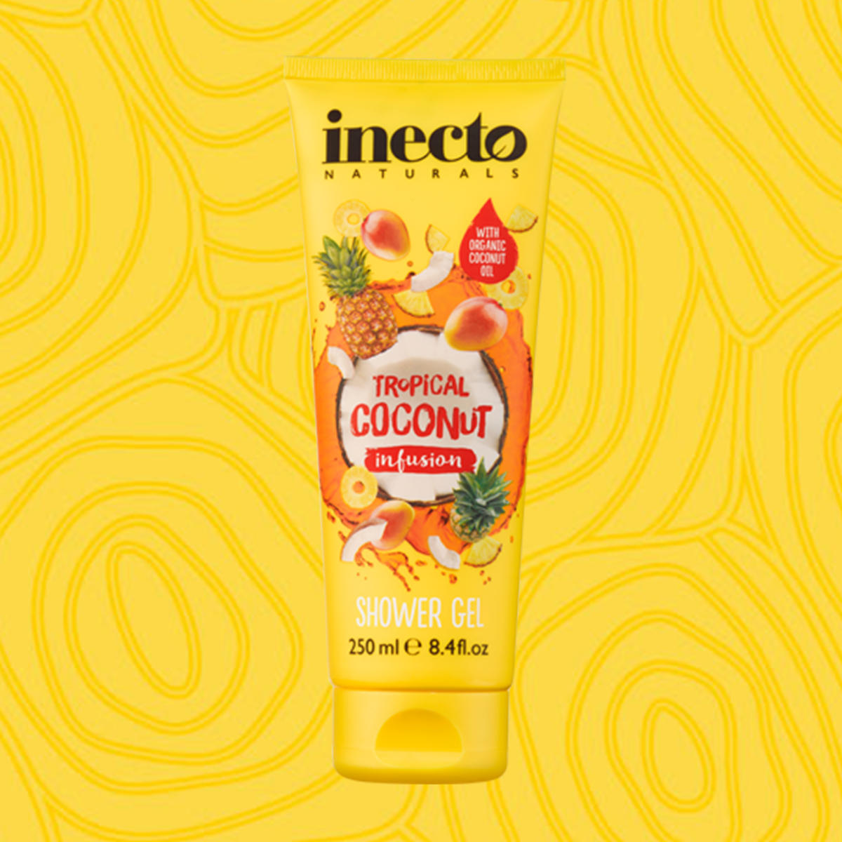 Tropical Coconut Shower Gel 250ml Wax It